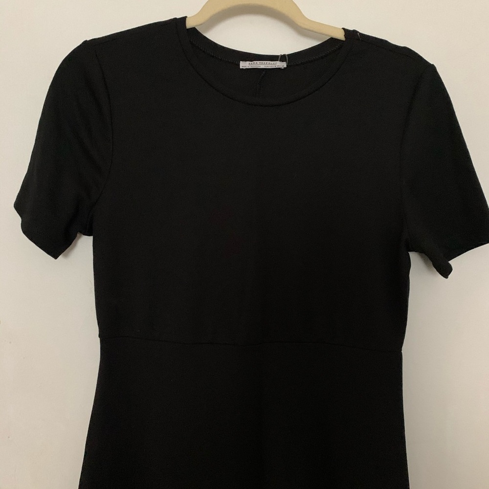 NWT Zara Trafaluc Black Dress